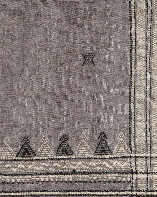 PEARL STITCH WOOLEN THROW