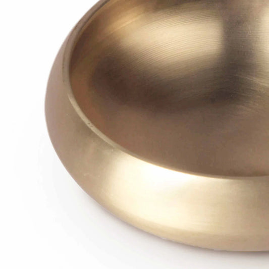 LIVING METAL BRONZE PALM BOWL