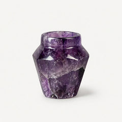 Amethystos : Hand-Carved Amethyst Shot Glass