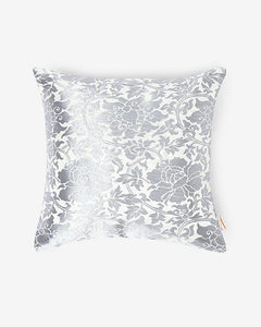 Silver Brocade Cushion
