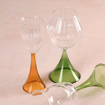 The Golden Hour Champagne Flutes (Set of 2)