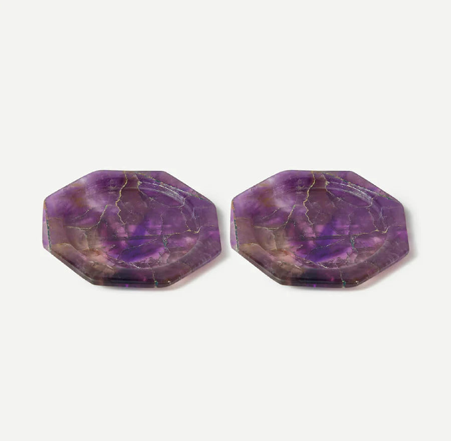 Jaipur Amethyst Coasters