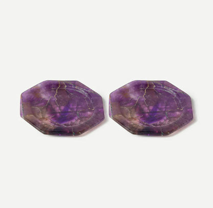 Jaipur Amethyst Coasters