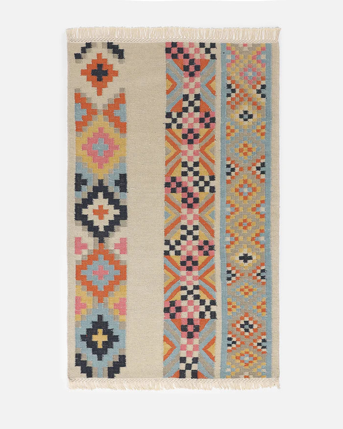 Geometric Earth Rug