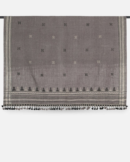 PEARL STITCH WOOLEN THROW