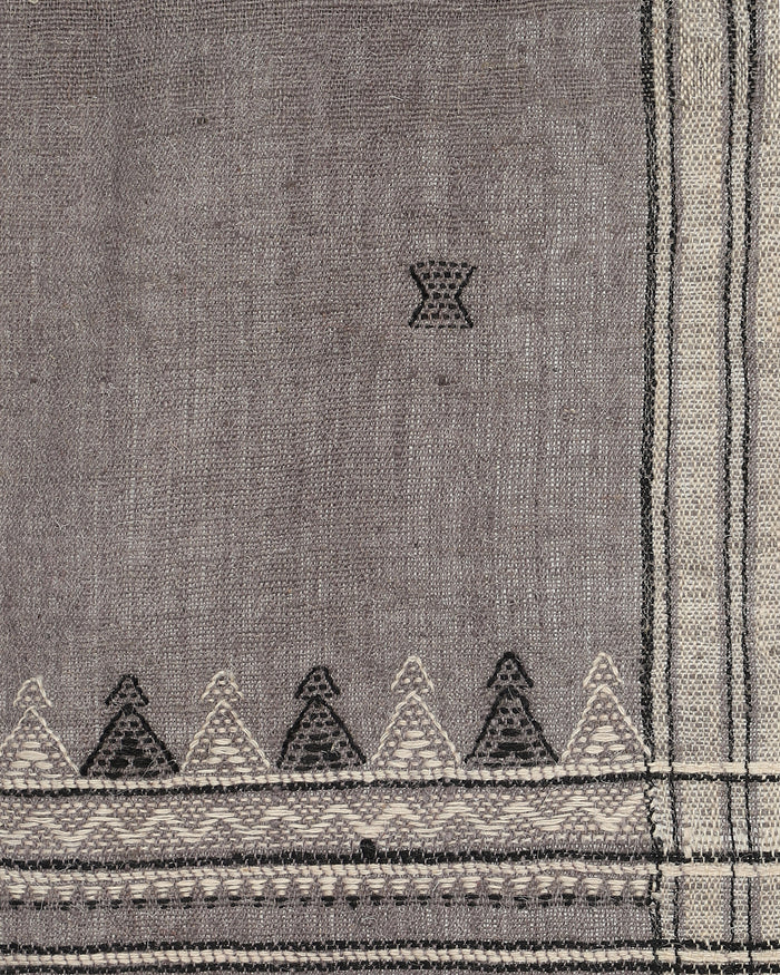 PEARL STITCH WOOLEN THROW