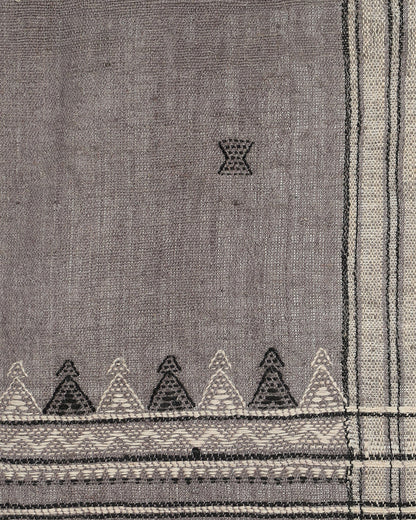 PEARL STITCH WOOLEN THROW