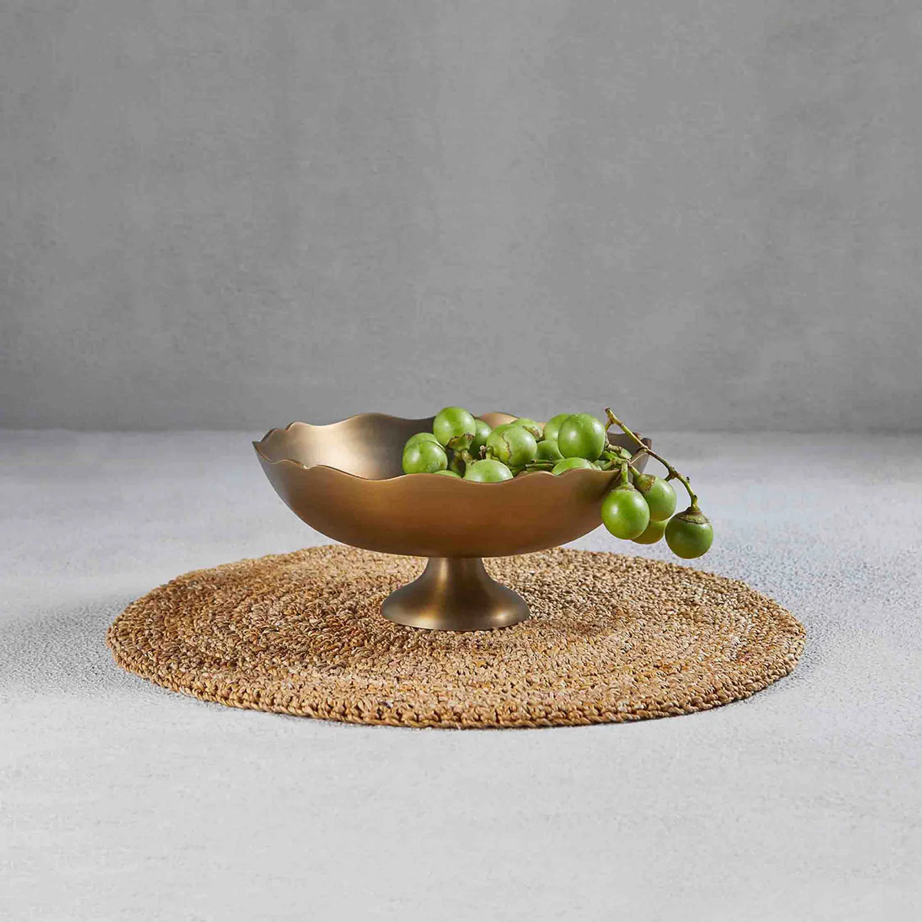 Scalloped Fruit Bowl
