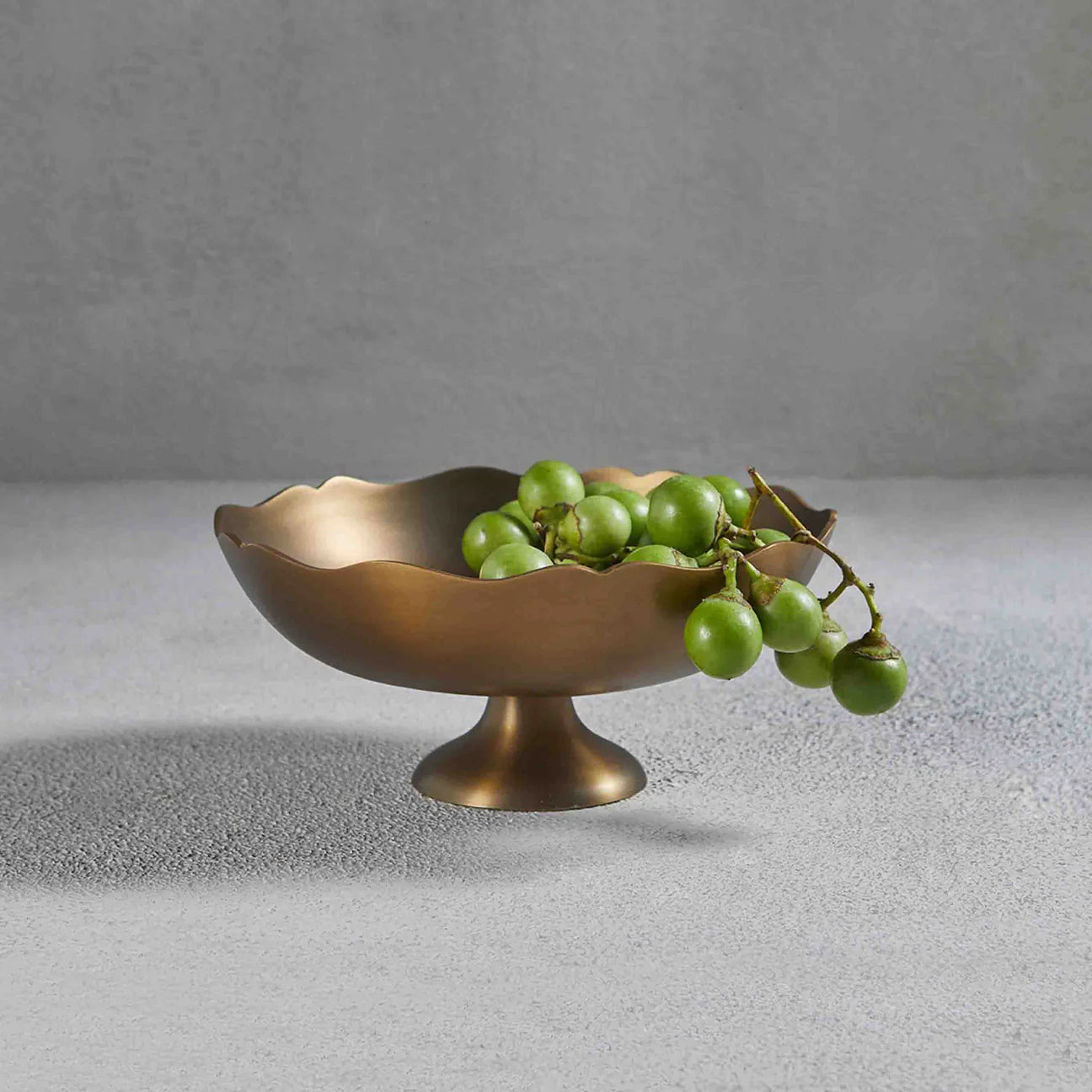 SCALLOPED FRUIT BOWL