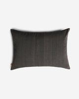 Reverse in solid charcoal-grey cotton
