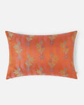 Clementine: Floral Tanchoi Shimmering Silk Cushion